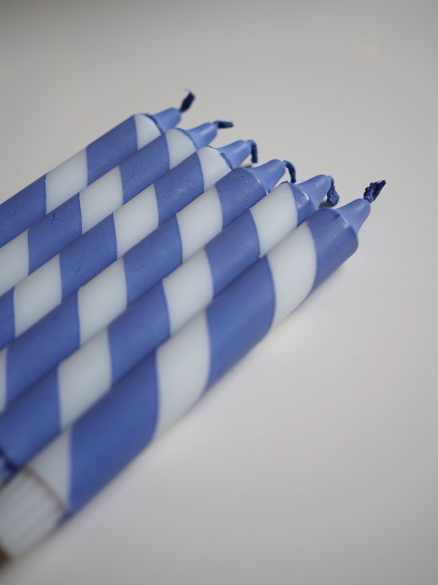 Lys - swirl blå 1.stk