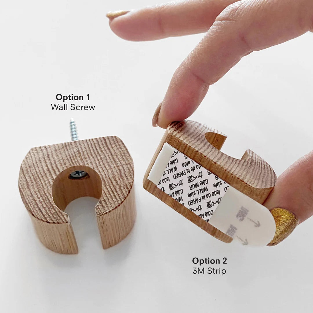 Stiklingvase til vegg 1.stk