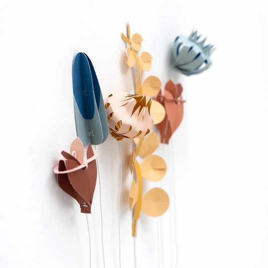 Engblomster liten - Mix (6 blomster)