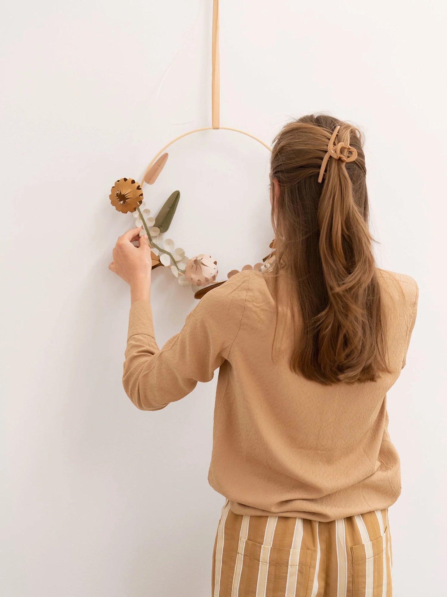 Engblomster stor - Farget