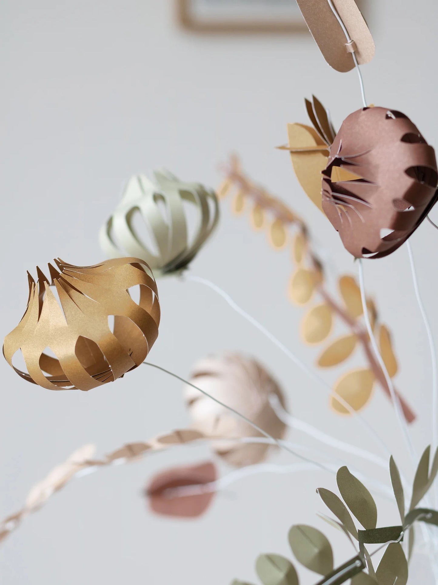 Engblomster stor - Farget