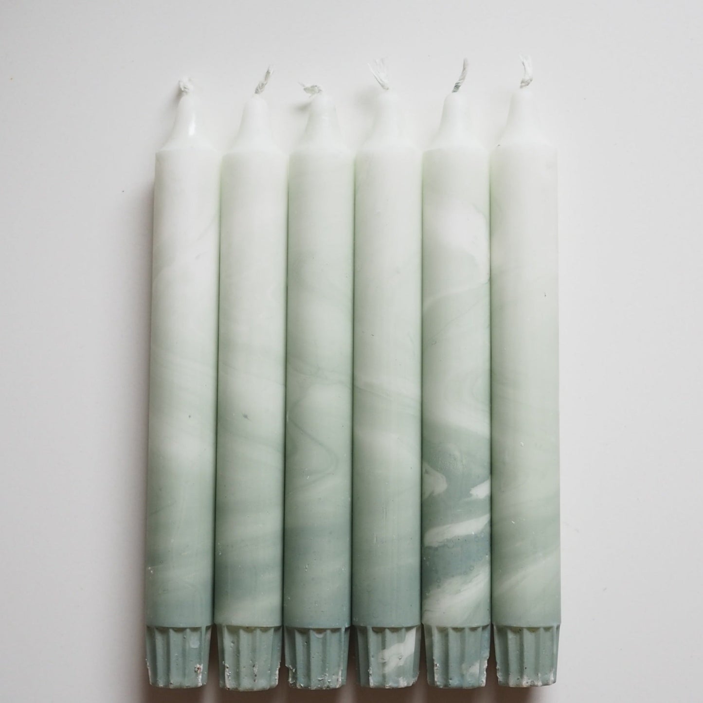 Lys -grønn marmorering 1. stk