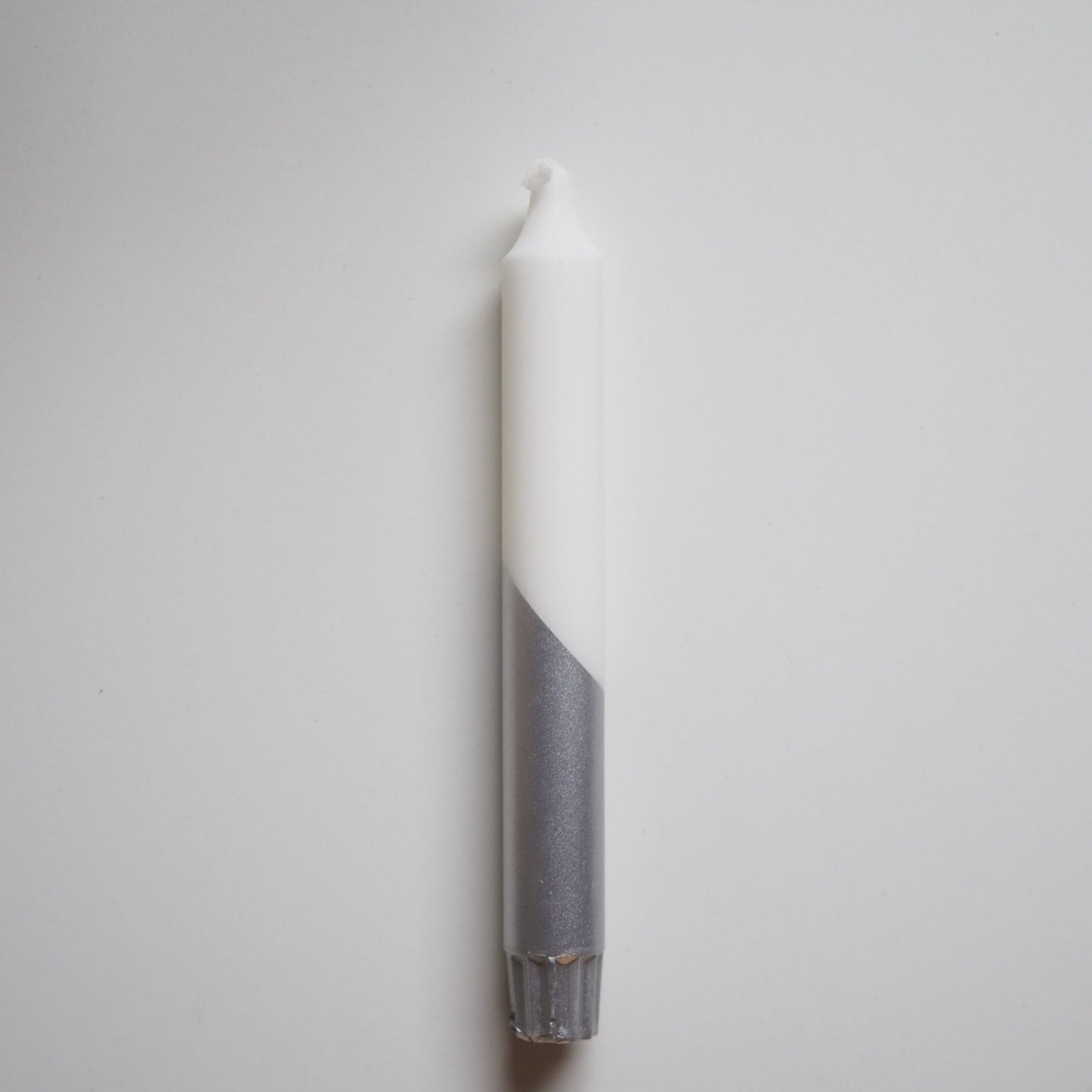 Lys -hvit og sølv 1.stk