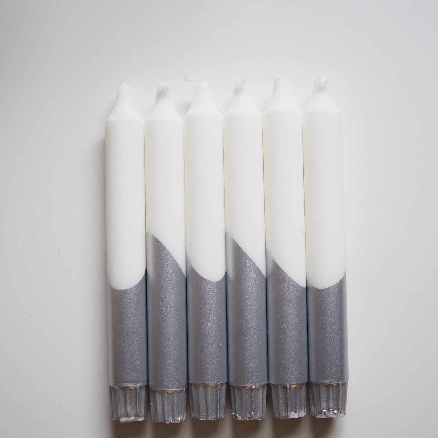 Lys -hvit og sølv 1.stk