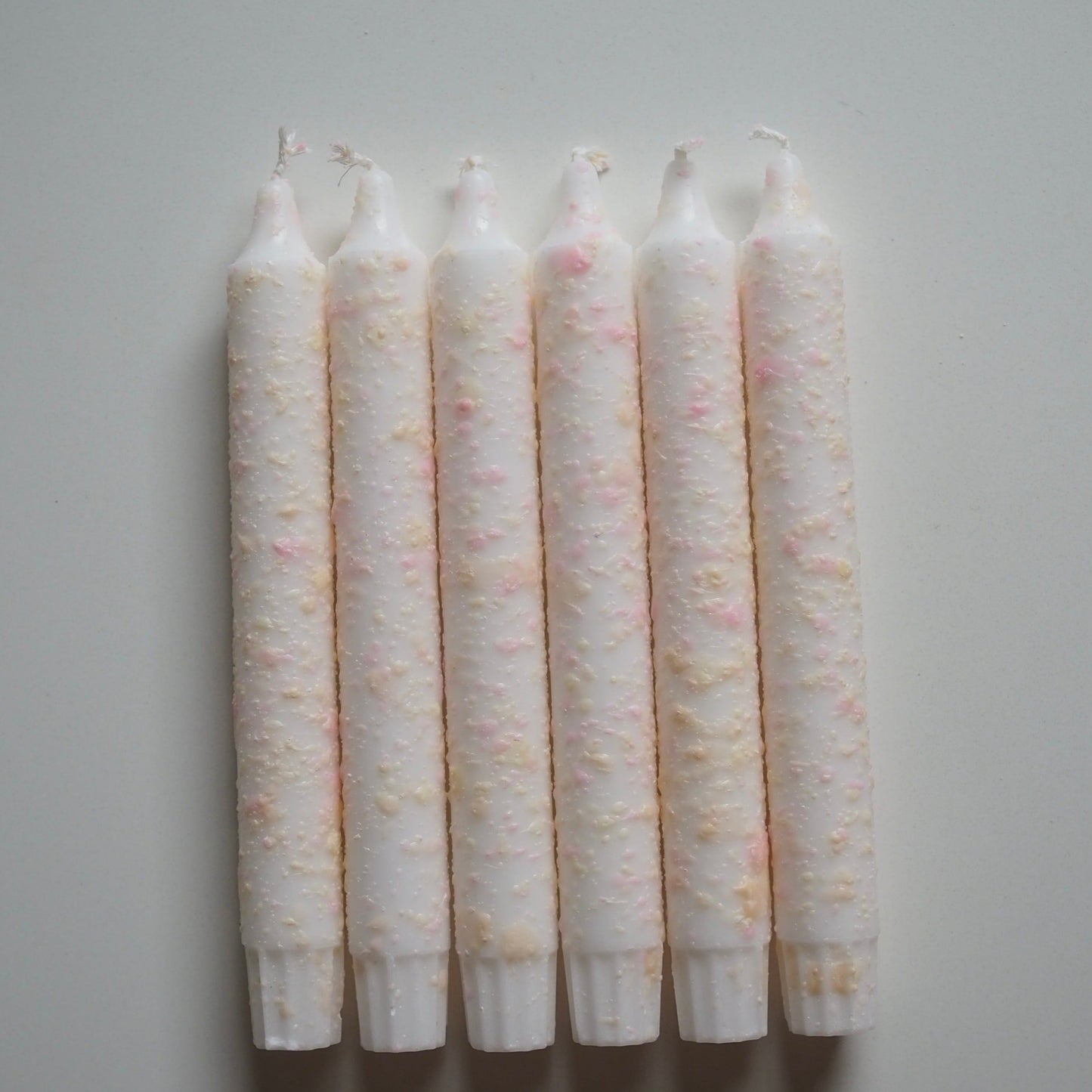 Lys rosa og gul splash