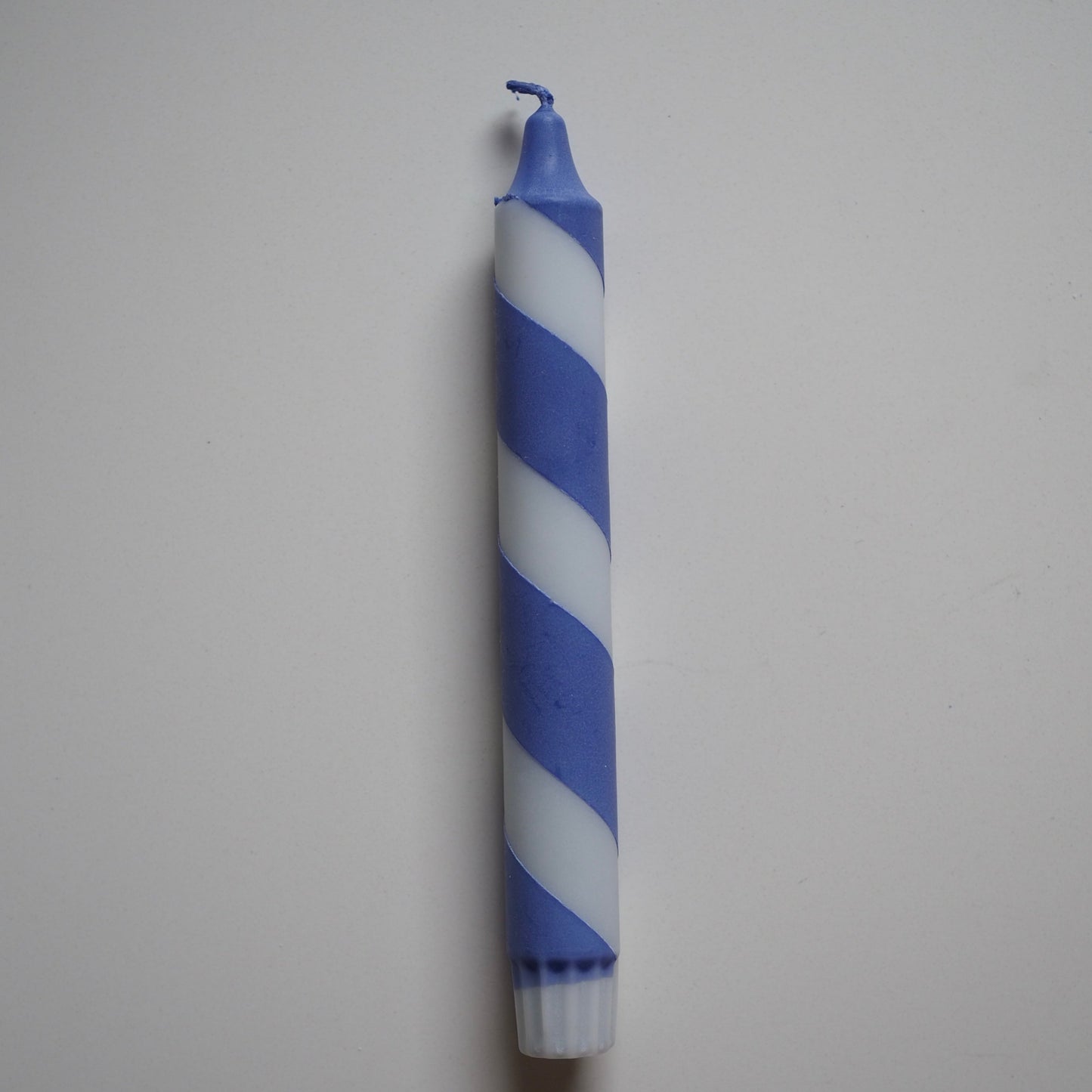 Lys - swirl blå 1.stk