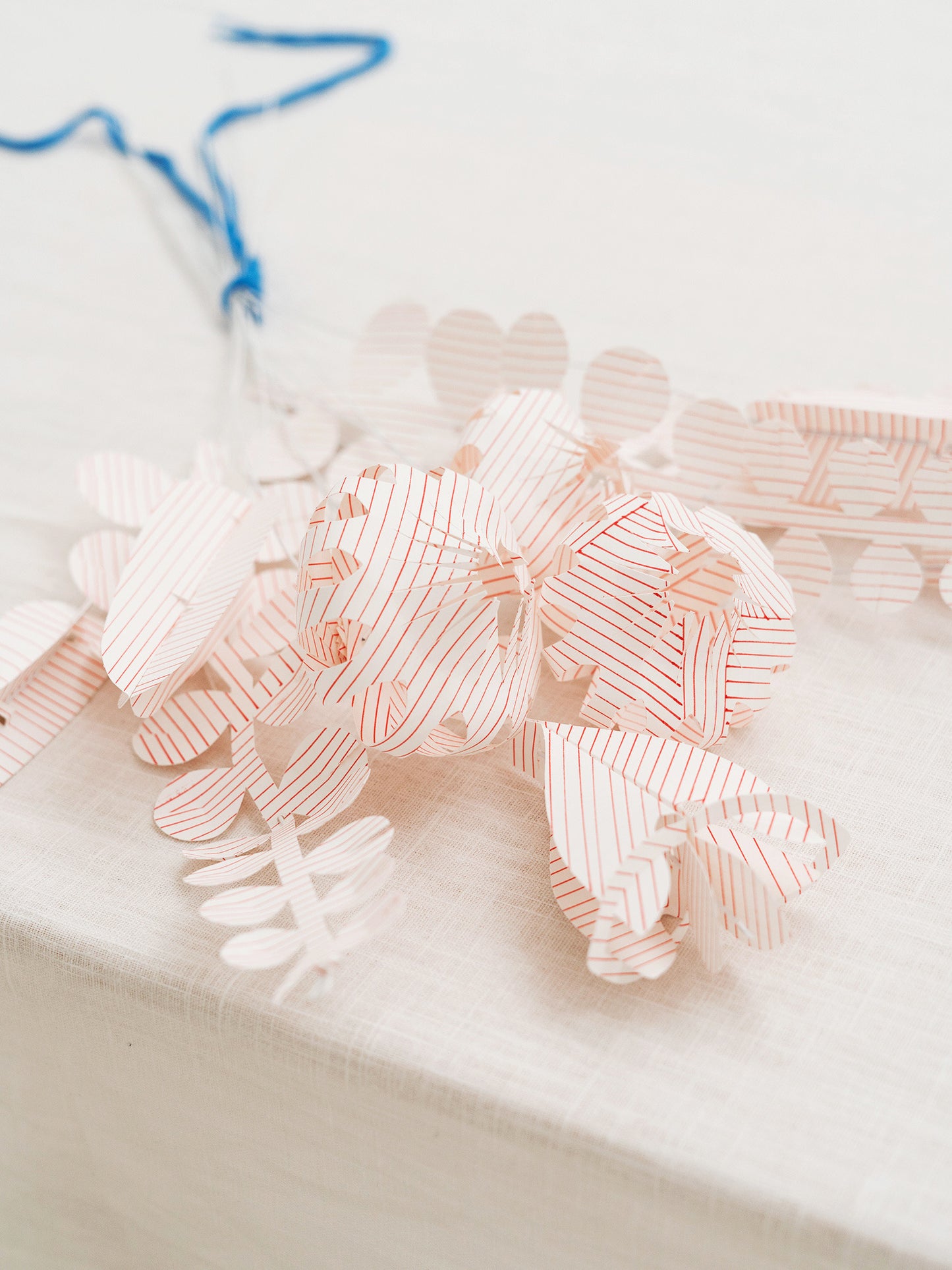 Engblomster stor - Hvit