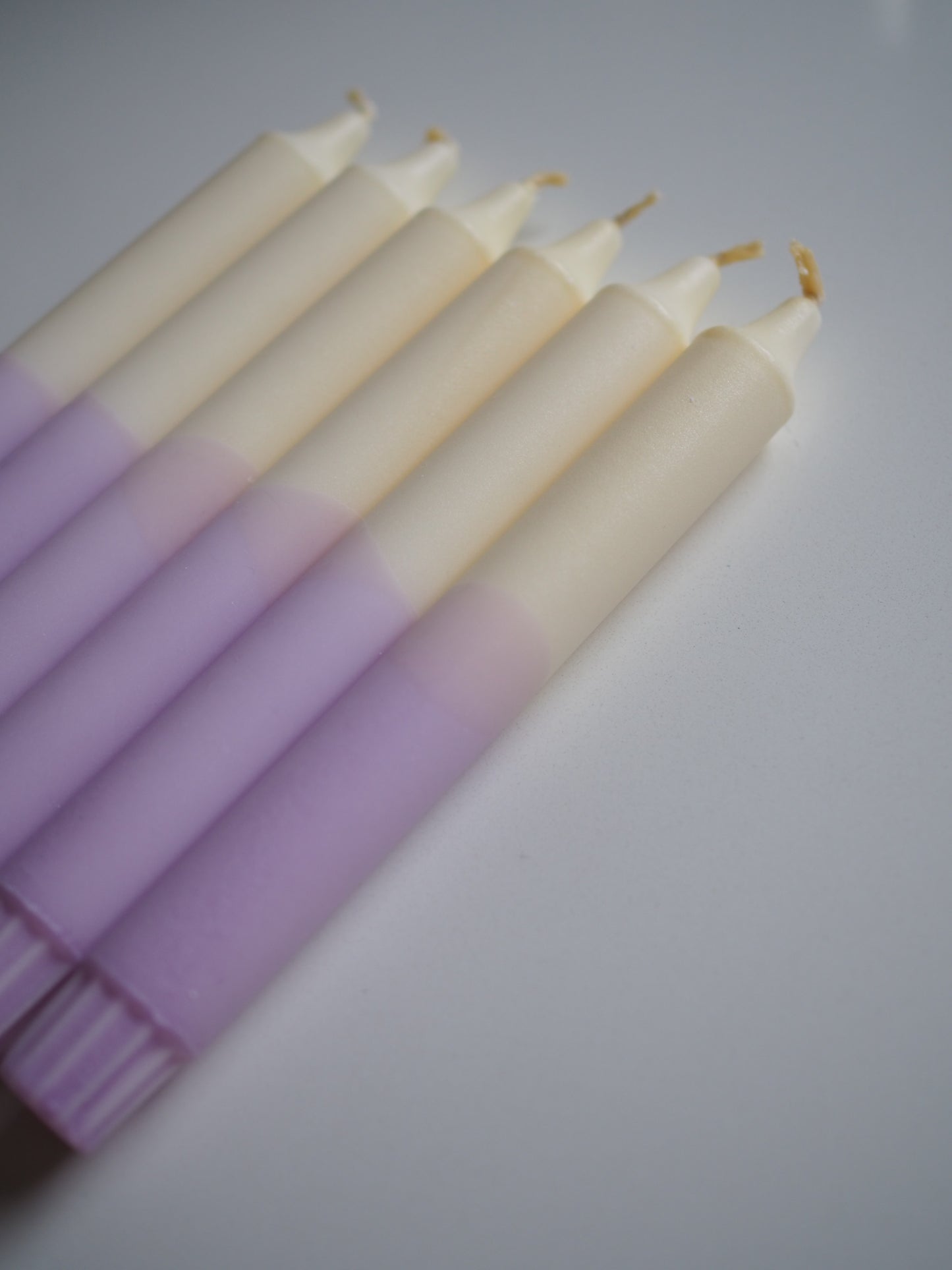 Lys - Lilla og gul 1.stk