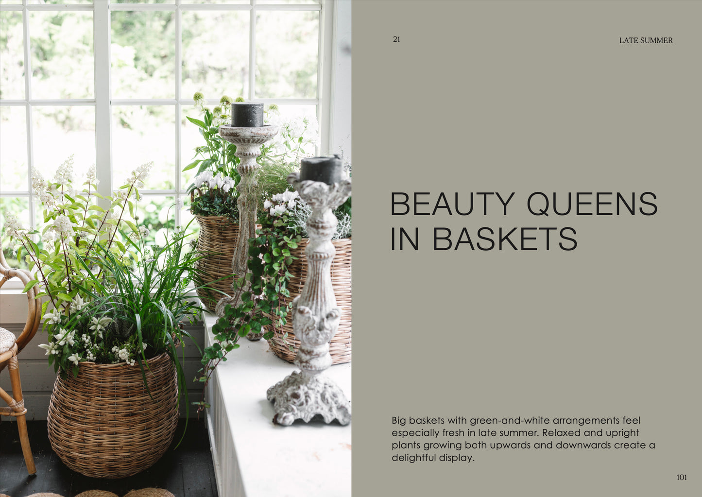 The potted garden
