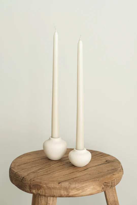 Vessel Ceramic Candle Holder - stor